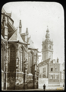 Cathédrale Sainte-Waudru et beffroi (Mons)